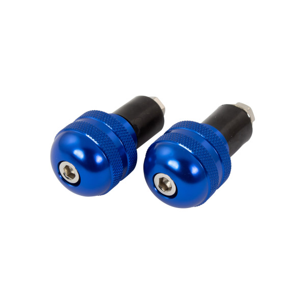 bike it Bike it blue 18mm round bar end weights